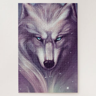 Spirituele Wolf Jigzaag Puzzle Legpuzzel