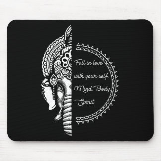 Spirituele Yoga Hou Van Jezelf Meditatie Olifant Muismat