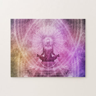 Spirituele Yoga Meditation Zen Colorful Legpuzzel