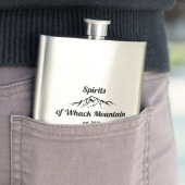 Spiritueux de flacon de Whack Mountain (En situation)