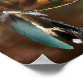 Spiritueux De Liberté Poster D'Art / Imprimer (Coin)