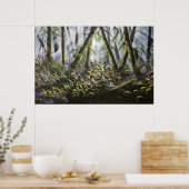 Spiritueux forestiers Impression de peinture à l'h (Cuisine)