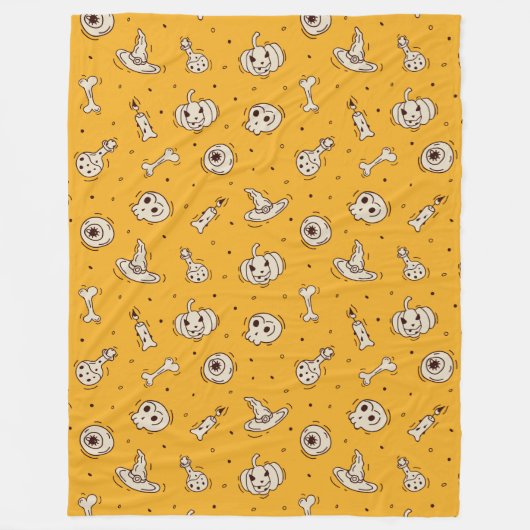 Spiritueux & Skeletons Halloween Couverture en pol (Devant)