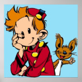 Spirou en Spip Poster (Voorkant)