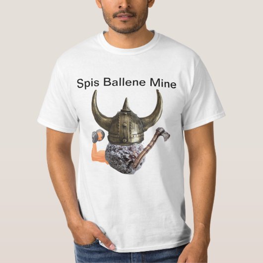 Spis Ballene Mine T-shirt voor man (Voorkant)