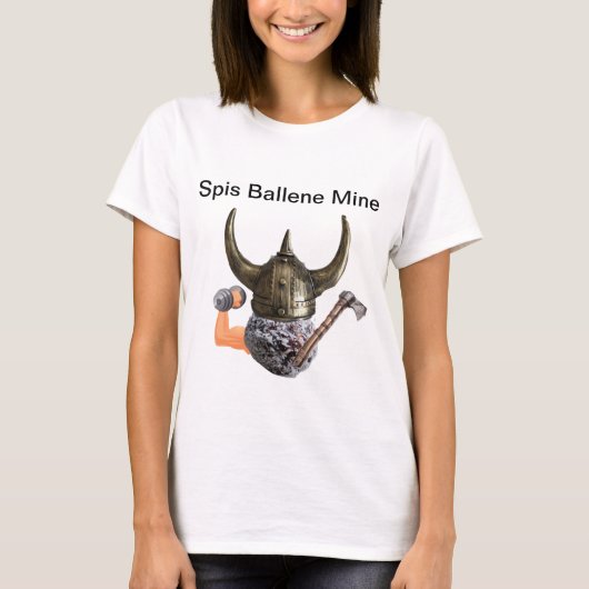 Spis Ballene Mine T-shirt Vrouw (Voorkant)