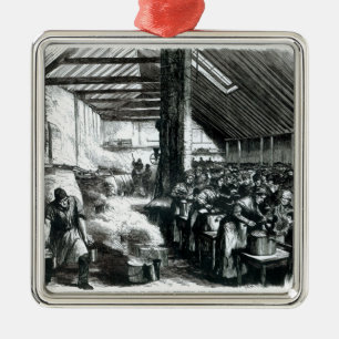 Spitalfields Soup Kitchen, 1867 Metalen Ornament