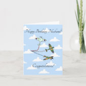 Spitbranden - echtgenoot - vogelkaart kaart (Voorkant)