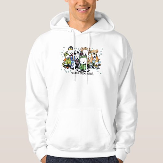 Spiteful Optimism Club Hoodie (Voorkant)