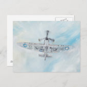 SPITFIRE, 'Ace of Spades'. 2014. Briefkaart (Voorkant / Achterkant)