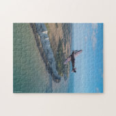 Spitfire au-dessus de puzzle de l'Angleterre (Horizontal)