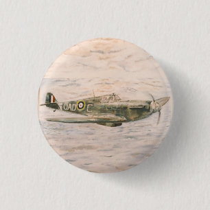 Spitfire-badge Ronde Button 3,2 Cm