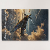 Spitfire bij Dusk artist impression Legpuzzel (Horizontaal)
