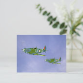 Spitfire Greetings briefkaart (Staand voorkant)