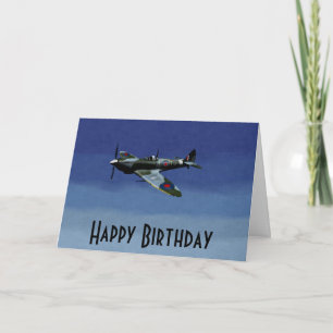 Spitfire Greetings Card Kaart
