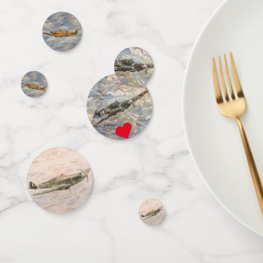 SPITFIRE & Hurricane Table Confetti (Groupe)