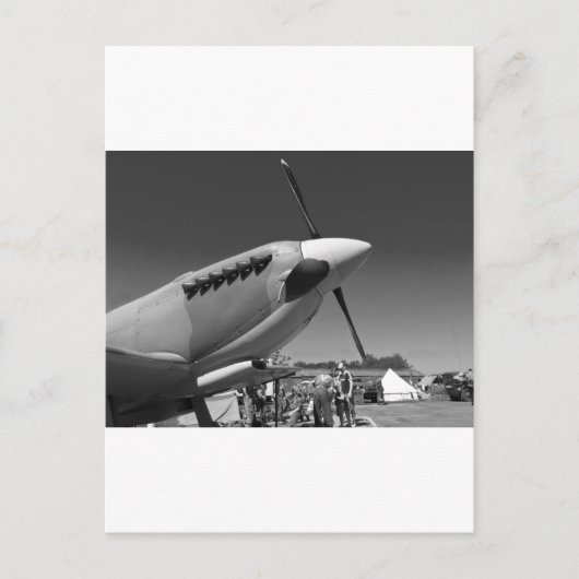 Spitfire Mk 1A Briefkaart (Voorkant)