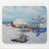 Spitfire Mouse Mat Muismat (Voorkant)