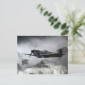 Spitfire TE311 Briefkaart (Staand voorkant)