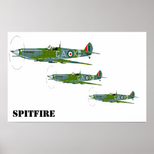 Spitfire-vorming Poster