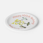 Spitfires 100e Assiette en Papier (Angle)