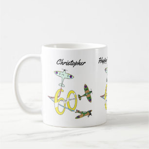 Spitfires 60e verjaardag koffiemok