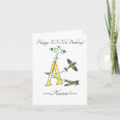 Spitfires Une carte d'anniversaire (Devant)