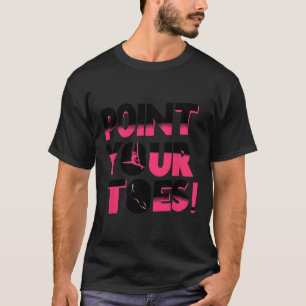 Spits je tenen Aerial Yoga Gymnast Aerialist Acro T-shirt