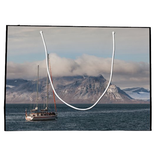 Spitsbergen Spitsbergen Zeilboot Groot Cadeauzakje (Achterkant)