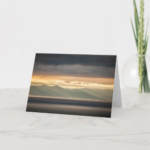 Spitsbergen Svalbard Arctische Zonsondergang Kaart