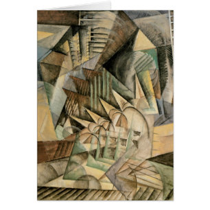 Spitsuur, New York door Max Weber, Vintage Cubisme