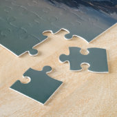 Spitvuur over de Engelse kust. Legpuzzel (Zijkant)