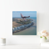 Spitvuur over Engeland Vierkante Klok (Huis)