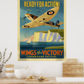 Spitvuur Poster (Keuken)