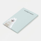 Spitz American Eskimo Dog Post-it® Notes (Schuin)