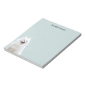 Spitz American Eskimo Dog Post-it Notes Notitieblok (Gedraaid)