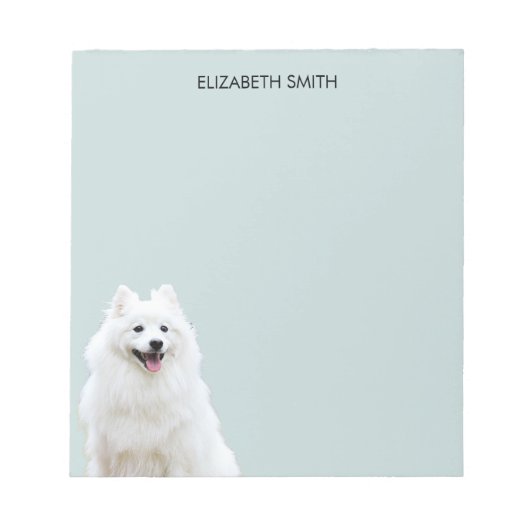 Spitz American Eskimo Dog Post-it Notes Notitieblok (Voorkant)