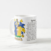 Spitzer, de Oorsprong, de Betekenis en de rest Koffiemok (Voorkant links)