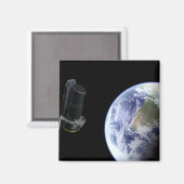 Spitzer die kort na de lancering de Aarde vertrekt Magneet (Voorkant / Achterkant)