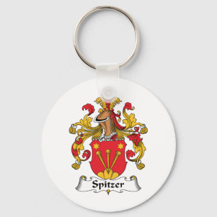 Spitzer Family Crest Sleutelhanger