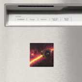 Spitzer gezien tegen de infrarode hemel 2 magneet (Insitu (Vaatwasser))