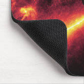 Spitzer gezien tegen de infrarode hemel muismat (Hoek)