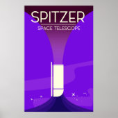 Spitzer Space Telescope Poster (Voorkant)