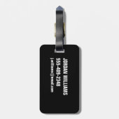 Spitzer Space Telescope Poster. Bagagelabel (Achterkant verticaal)