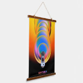 Spitzer Space Telescope Poster. Hangend Wandkleed (Gebogen)
