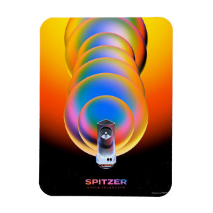 Spitzer Space Telescope Poster. Magneet
