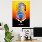 Spitzer Space Telescope Poster. Poster (Thuiskantoor)