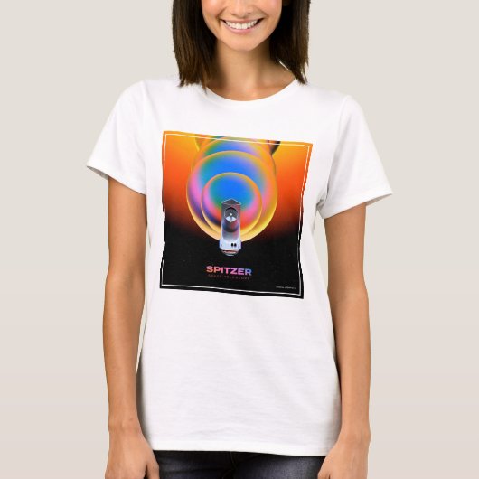 Spitzer Space Telescope Poster. T-shirt (Voorkant)
