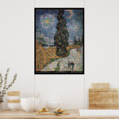 Spitzer Space Telescope / van Gogh Poster (Keuken)