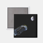 Spitzer wijst zijn hoog-aanwinstenantenne magneet (Voorkant / Achterkant)